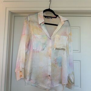 Zara Multi Color Pastel Blouse